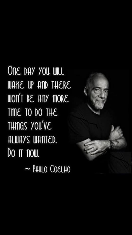 Do it now.