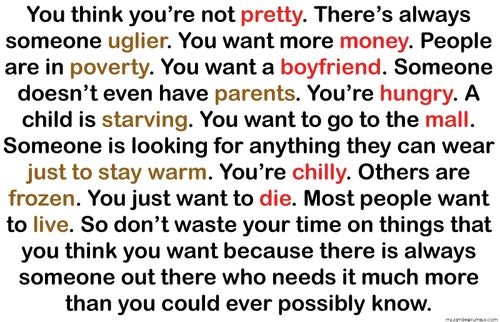 Gratitude turns what we have into enough. Gratitude turns what we have into enough.