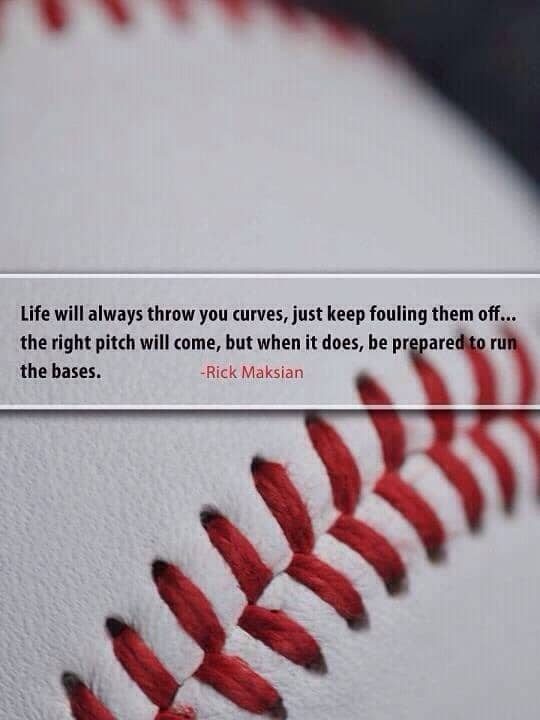 The right pitch will come. The right pitch will come.