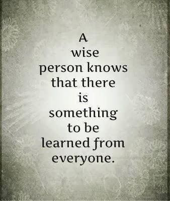 Ask yourself more often: 'What is this person trying to teach me?' Ask yourself more often: 'What is this person trying to teach me?'