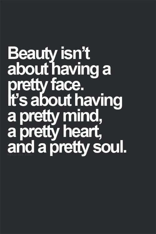 What beauty is really all about: What beauty is really all about: