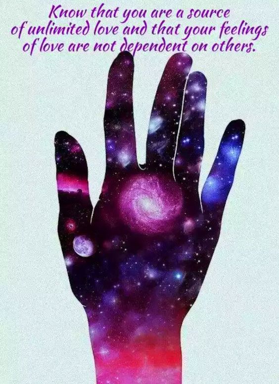 Your feelings of love are not dependent on others. Your feelings of love are not dependent on others.