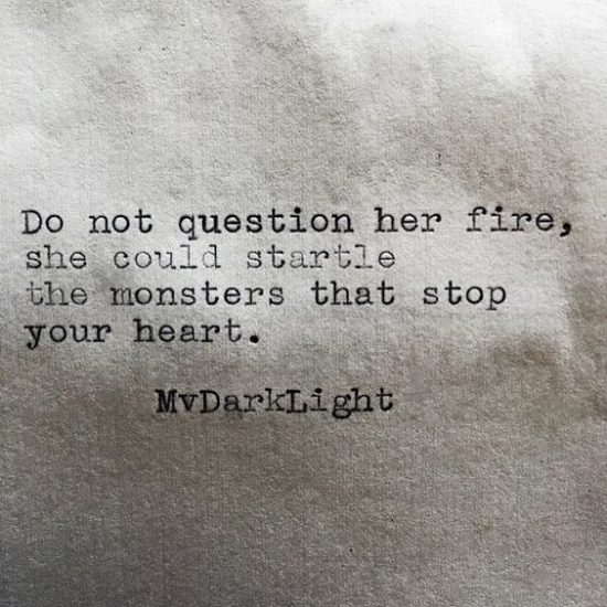 Keep the fire alive! Keep the fire alive!