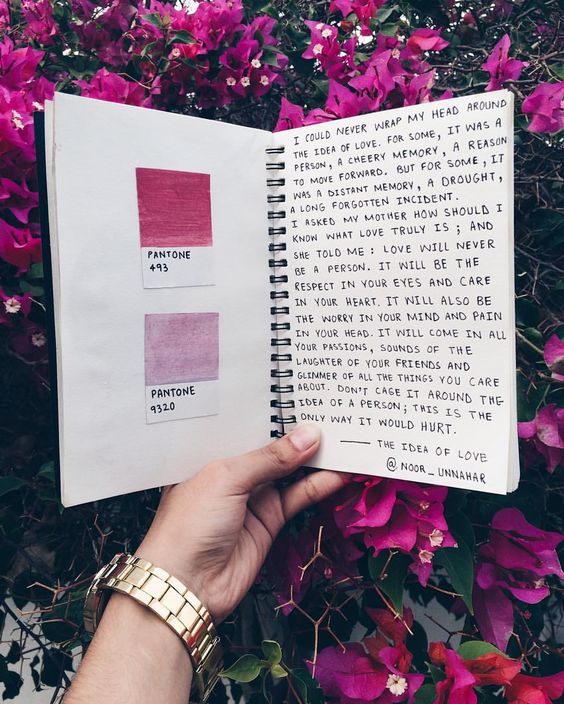 Don't cage love around the idea of a person. Don't cage love around the idea of a person.