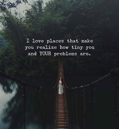 Go to these places often. Go to these places often.