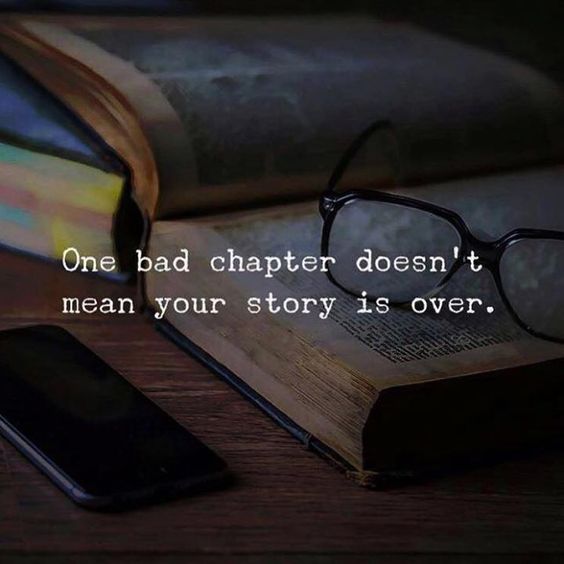 You are the author of your own book. You are the author of your own book.