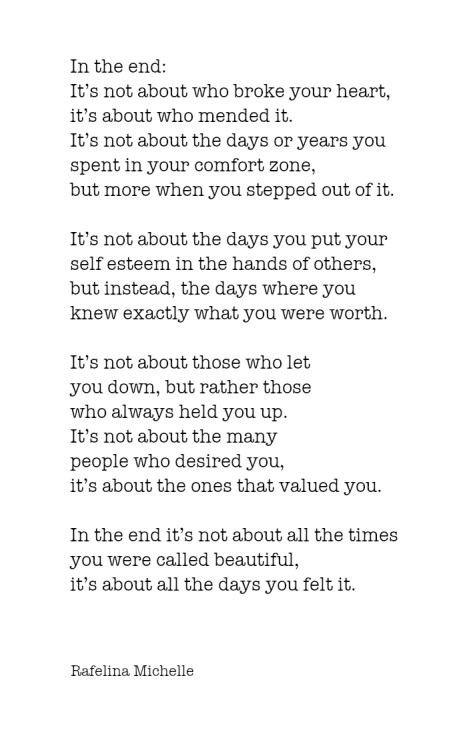 Felt this. Felt this.